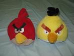 angry birds knuffels 2 x, Ophalen of Verzenden, Zo goed als nieuw, Overige typen