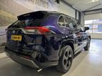 Toyota RAV4 2.5 Hybrid Bi-Tone / Orig NL / 1e eig., Auto's, Toyota, Gebruikt, 4 cilinders, Blauw, Leder en Stof