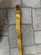 Leuke gele gevlochten riem lengte: 86 cm, Kleding | Dames, Riemen en Ceinturen, 3 tot 5 cm, ., Ophalen of Verzenden, Zo goed als nieuw