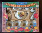 porselein kinderserviesje teddy Bears Picnic nieuw in doos, Verzamelen, Ophalen, Zo goed als nieuw