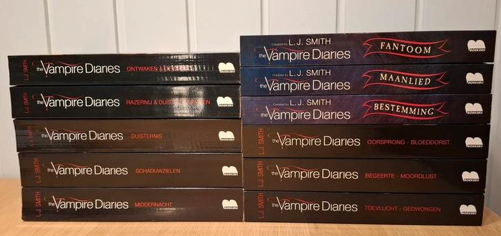 The Vampire Diaries boekenreeks (compleet), Boeken, Fantasy, Ophalen of Verzenden