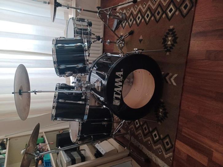 Tama rockstar prima staat incl paiste bekkens., Muziek en Instrumenten, Drumstellen en Slagwerk, Gebruikt, Tama, Ophalen
