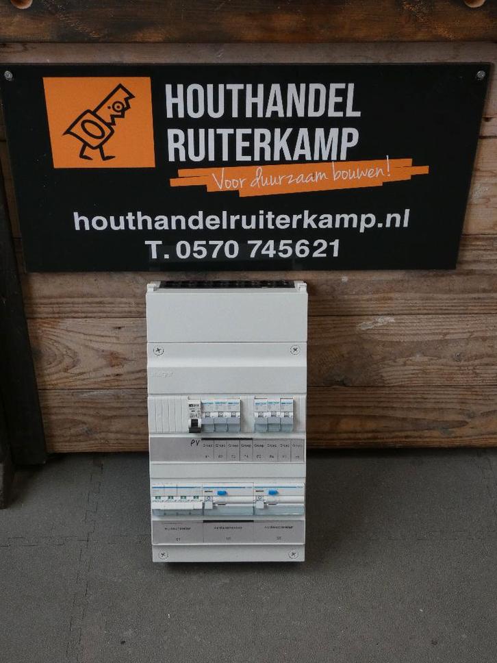 Hager meterkast, Doe-het-zelf en Verbouw, Elektra en Kabels, Gebruikt, Overige typen, Ophalen of Verzenden