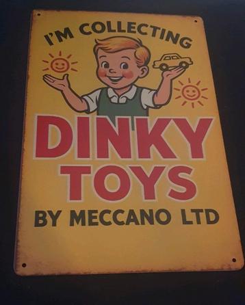 wandbord met Dinky Toys thema, perfect voor de mancave, bar. beschikbaar voor biedingen