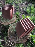 Stenen  tegels terracotta, Ophalen, Steen of Klei, Minder dan 50 cm, Zo goed als nieuw