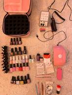 Volledige gel nagellak set, Sieraden, Tassen en Uiterlijk, Uiterlijk | Cosmetica en Make-up, Ophalen of Verzenden, Zo goed als nieuw