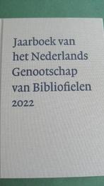 Jaarboek van het Ned Genootschap van Bibliofielen 2022, Antiek en Kunst, Ophalen of Verzenden