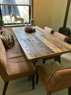 Eethoek 6 zitplaatsen, Huis en Inrichting, Complete eetkamers, Ophalen, Gebruikt, 4 tot 6 stoelen
