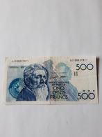 500 frank belgie gebruikt  kk  f.24.3, Postzegels en Munten, Bankbiljetten | België, Ophalen of Verzenden