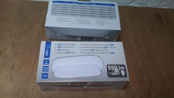 Led armatuur lamp 550lm 7w ip54 ovaal beschikbaar voor biedingen