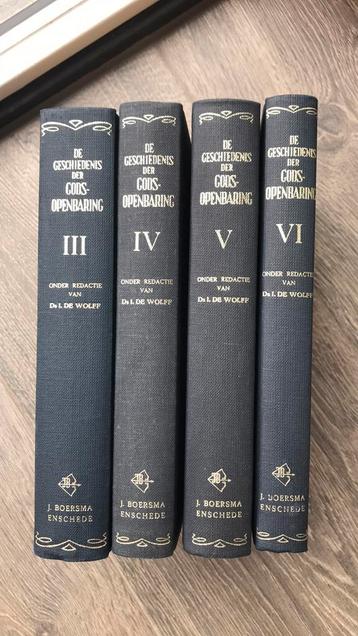 De geschiedenis der Godsopenbaring- Ds L de Wolf beschikbaar voor biedingen