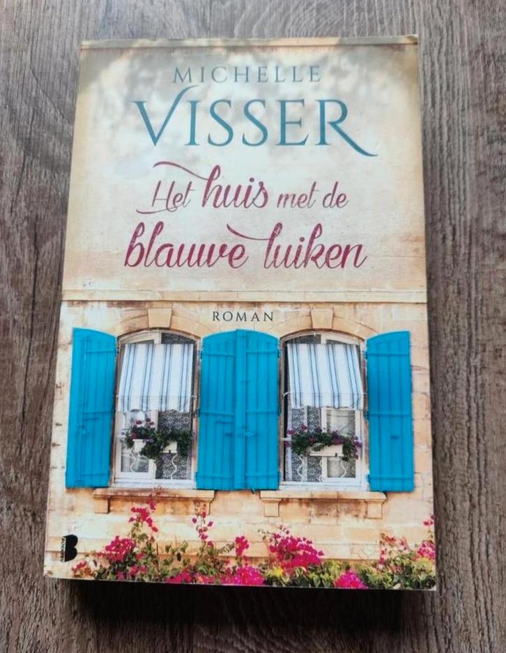 Michelle Visser - Het huis met de blauwe luiken, Boeken, Chicklit, Zo goed als nieuw, Ophalen of Verzenden