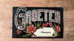 Oude ansichtkaart groeten uit Oldemarkt fantasie 1908, Ophalen of Verzenden, Voor 1920, Gelopen, Overijssel