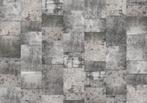 147 Abstract Stenen Vlies Fotobehang 350x250cm in 3 maten, Huis en Inrichting, Woonaccessoires | Wanddecoraties, Nieuw, Ophalen of Verzenden