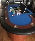 Pokertafel, Hobby en Vrije tijd, Gezelschapsspellen | Kaartspellen, Ophalen of Verzenden, Zo goed als nieuw