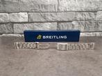 Breitling stalen band 169A, 22mm aanzet Avenger, Ophalen of Verzenden, Staal, Staal, Breitling