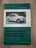 Vraagbaak Morris minor 1000, Ophalen of Verzenden