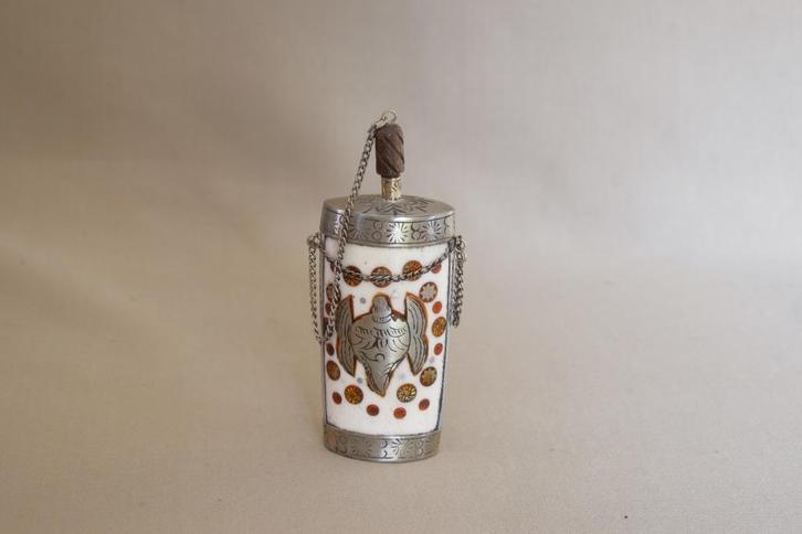 Tibetaanse gau box – amuletdoosje – Himalaya (Tibet/Nepal), Antiek en Kunst, Kunst | Niet-Westerse kunst, Ophalen of Verzenden