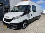 Iveco Daily 35S16V 2.3 410 L4H2 DC 7 persoons / ideaal voor, Auto's, Gebruikt, 7 stoelen, Wit, Parkeersensor