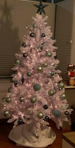 Kerstboom met ledlampjes en toebehoren 150cm, Diversen, Kerst, Ophalen, Zo goed als nieuw