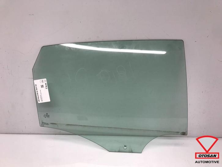 VW Polo 6R 6c Ruit Raam Portier Deur Rechts Achter, Auto-onderdelen, Ruiten en Toebehoren, Volkswagen, Gebruikt, Ophalen of Verzenden