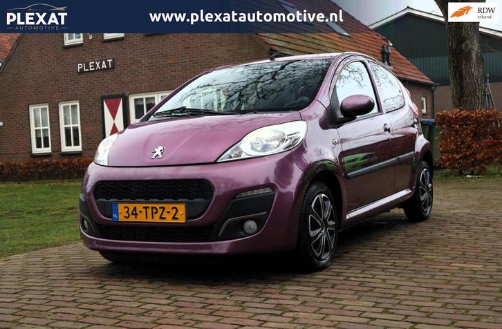Peugeot 107 1.0 Active | Volledige Historie | Airco | 5-Deur, Auto's, Peugeot, Bedrijf, Te koop, ABS, Airbags, Airconditioning
