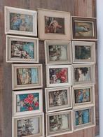 15 kleine schilderijtjes, Ophalen of Verzenden