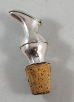 Zilveren schenkkurk antiek 835 zilver, Ophalen of Verzenden, Zilver