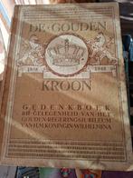 De gouden kroon gedenkboek, Ophalen of Verzenden