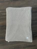 Jollein ledikantdeken basic knit nougat/fleece, Ophalen of Verzenden, Nieuw, Deken