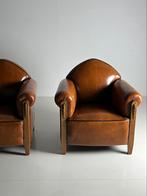 Schapenleren Fauteuils en banken, Ophalen, Gebruikt, 75 tot 100 cm
