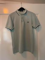 Mintgroen Fred Perry polo twin tipped - maat S, Ophalen of Verzenden, Zo goed als nieuw, Fred Perry, Groen