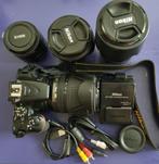 Nikon D5500 + 18-105mm VR + 70-300mm iF VR + 10-20mm VR, Ophalen, Spiegelreflex, Zo goed als nieuw, Nikon