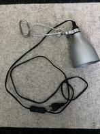 Klemlampje lampje met klem en snoer Zilver, Ophalen of Verzenden, Gebruikt, Metaal, Minder dan 50 cm
