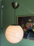 Hanglamp, bollamp, Massive, Hollywood Regency, vintage jr 80, Huis en Inrichting, Lampen | Hanglampen, Ophalen of Verzenden, Zo goed als nieuw