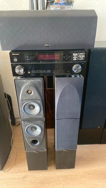 Pioneer vsx-1020 met mirrage boxen beschikbaar voor biedingen