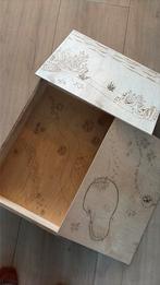 Zelfgemaakte houten speelbak met inserts, Ophalen of Verzenden, Zo goed als nieuw