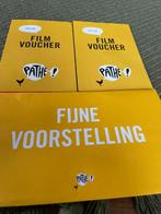 Filmvoucher Pathé, Tickets en Kaartjes, Twee personen, Vrijkaartje alle films