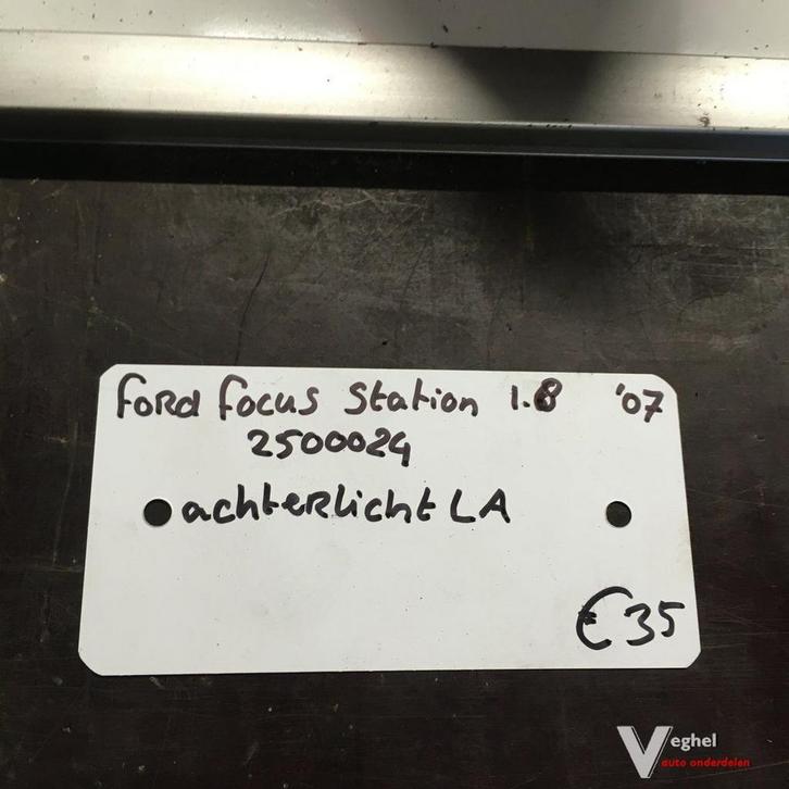 Ford Focus Station 1.8 2007 Wagennr 2500024  Achterlicht Lin, Auto-onderdelen, Verlichting, Gebruikt, Ophalen of Verzenden