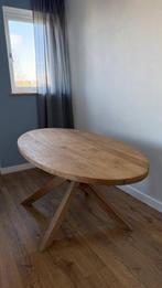 Teak Oval Table, Huis en Inrichting, Tafels | Eettafels, Ophalen, Teakhout, Nieuw, 50 tot 100 cm