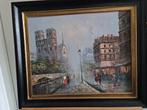 Schilderij M.Sandor, Antiek en Kunst, Ophalen of Verzenden