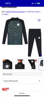 UEFA Champions League Trainingspak nieuw, Ophalen, Zwart, Nieuw, Voetbal