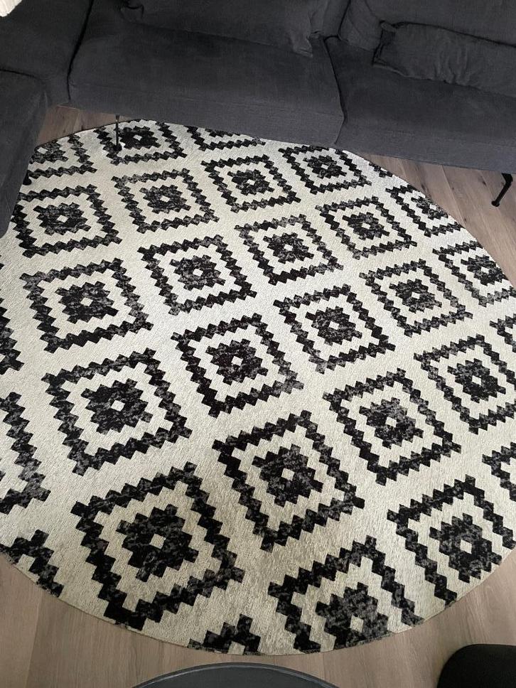 Touch of Maroc - Rond vloerkleed by Fred van Leer, Huis en Inrichting, Stoffering | Tapijten en Kleden, Gebruikt, 200 cm of meer