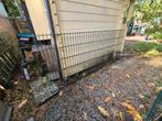 4 stukken hekwerk, Tuin en Terras, Ophalen, Gebruikt, IJzer