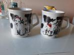 2 mokken 101 Dalmatiërs, Disney pictures, Verzamelen, Ophalen of Verzenden, Overige figuren, Zo goed als nieuw, Servies