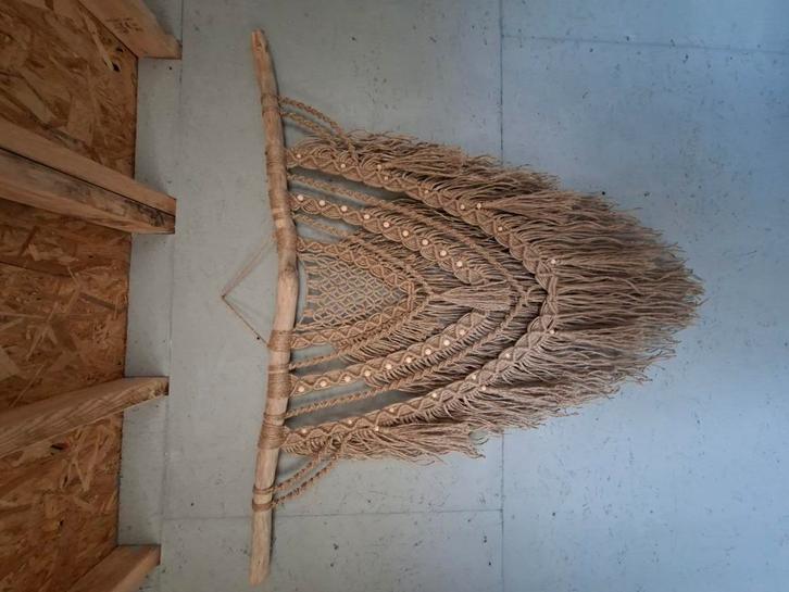 wandkleed jute bohemian, Huis en Inrichting, Woonaccessoires | Wanddecoraties, Nieuw, Ophalen of Verzenden