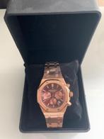 Dames Horloge Rosé Goud, Sieraden, Tassen en Uiterlijk, Horloges | Dames, Staal, Polshorloge, Zo goed als nieuw, Goud