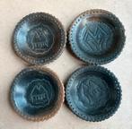 4 mooie (oude?) bordjes, Ophalen of Verzenden