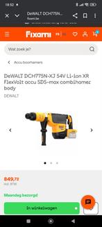 Nieuwe DeWalt Flexvolt DCH775 Boorhamer flexvolt zwaar!!, Doe-het-zelf en Verbouw, Gereedschap | Boormachines, Ophalen, Nieuw