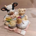 1993 Mary Moo Moos - keramisch beeldje vintage koe, Ophalen of Verzenden, Zo goed als nieuw, Dier